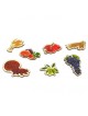 Seven Species: Interactive Educational Puzzle (Hebrew / English)